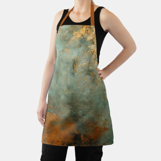 Kupfer Patina Rustic Metallic Schürze (InSitu)