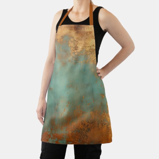 Kupfer Patina Rustic Metallic Schürze (InSitu)