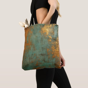 Kupfer Patina Rustic Metallic Tasche