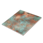 Kupfer Patina Rustikale Keramik Fliese (Seite)