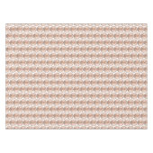 Kupfer Penny Coin Pattern - Lincoln Cent Design Tischdecke (Vorderseite (Horizontal))