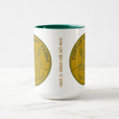 Kupfer-Penny-Farm-Tasse Tasse (Zentrum)