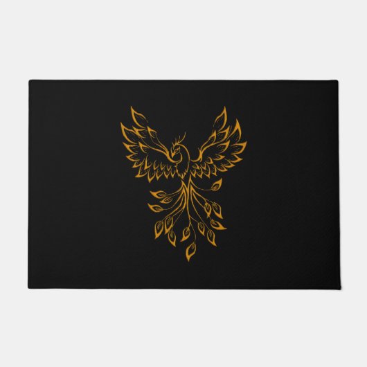 Kupfer Phoenix Fußmatte (Vorderseite)