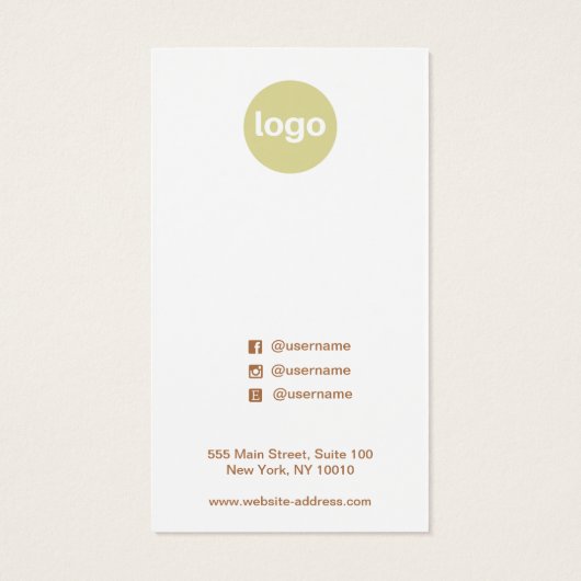 Kupfer Pine Cones Green Earring (Rückseite)