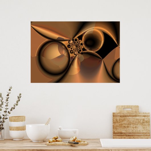 Kupfer Poster (Küche)