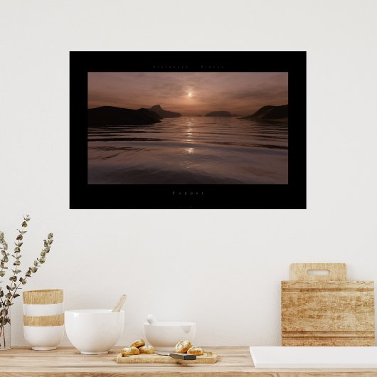 Kupfer Poster (Küche)