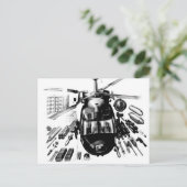 Kupfer Postkarte (Stehend Vorderseite)