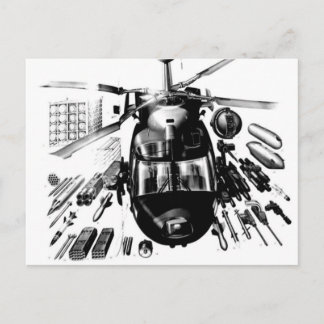 Kupfer Postkarte