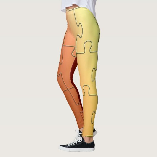 Kupfer-Puzzle Leggings (Links)