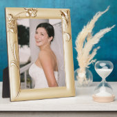 Kupfer Rahmen Pic Blume Bridge Foto Plaque (Seite)