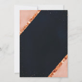 Kupfer-Rosa-Navy-Geometric-Save-the-Date Save The Date (Rückseite)