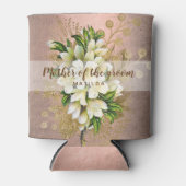 Kupfer-Rose Goldblütenmutter Dosenkühler (Vorderseite)