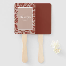 Kupfer-Rostdampfer-Handventilator Fächer