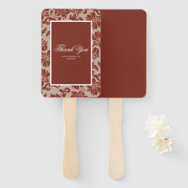 Kupfer-Rostdampfer-Handventilator Fächer