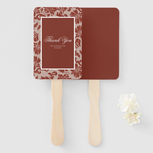 Kupfer-Rostdampfer-Handventilator Fächer (Vorne und Hinten)