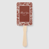 Kupfer-Rostdampfer-Handventilator Fächer (Vorderseite)