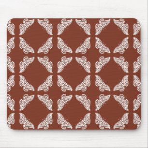 Kupfer Rote Künste und Kunsthandwerk Schmetterling Mousepad