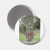 Kupfer-Ruinen-Tasten und Schlüsselketten Magnet (Vorderseite/Rückseite)