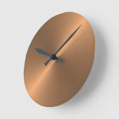 Kupfer Runde Wanduhr (Winkel)