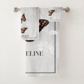 Kupfer Schmetterling Blumenmatte Set (Insitu)