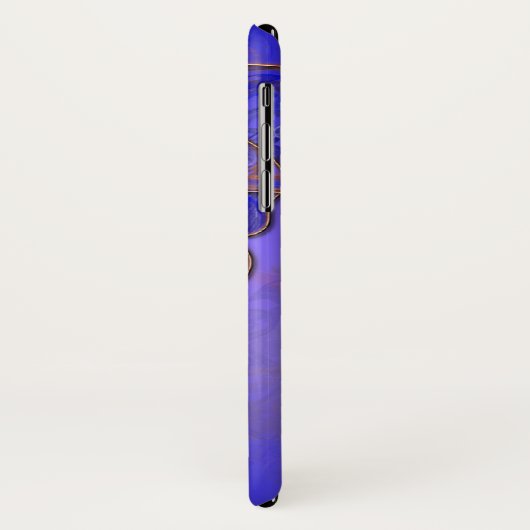 Kupfer-Schmetterlinge iPhone Case-Mate Hülle (Hinten/Links)