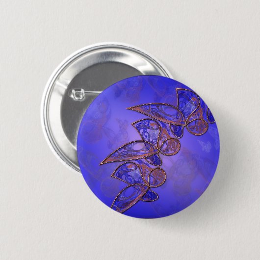 Kupfer-Schmetterlingstaste Button (Vorne & Hinten)