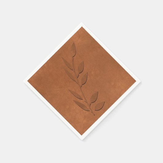 Kupfer Serviette (Ecke)