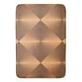 Kupfer-Shine-Winkel Badematte (Vorderseite Vertikal)