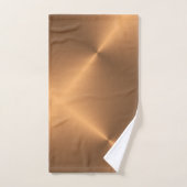 Kupfer-Shine-Winkel Badhandtuch Set (Handtuch)