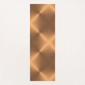 Kupfer-Shine-Winkel Yogamatte (Vorderseite)
