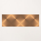 Kupfer-Shine-Winkel Yogamatte (Vorderseite (Horizontal))