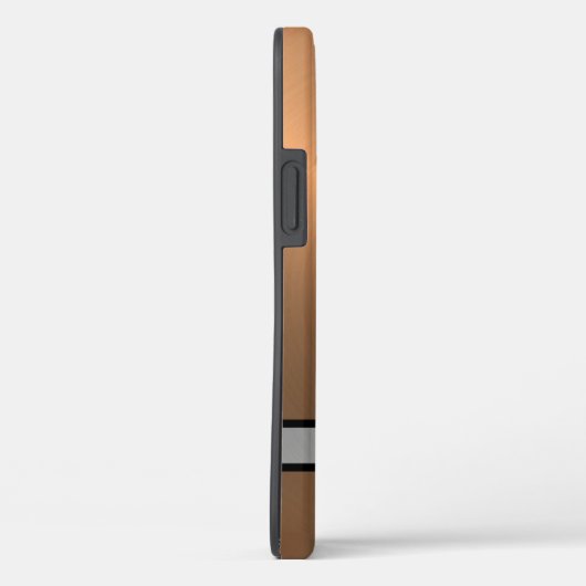 Kupfer/Silber-Dalmatiner-Dog iPhone Case (Rückseite / Rechts)