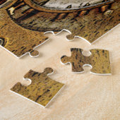 Kupfer Steampunk Antik Puzzle (Seite)
