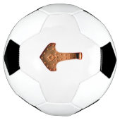 Kupfer Thammer Hammer weiße Fußball (Gedreht)