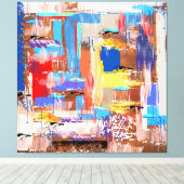 Kupfer und Farbe Leinwanddruck (Insitu (Holzboden))