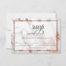 Kupfer und Marmor Hochzeit kühne Eleganz