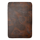 Kupfer und Rost Badematte (Vorderseite Vertikal)