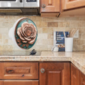 Kupfer und türkische Rose Keramikknauf