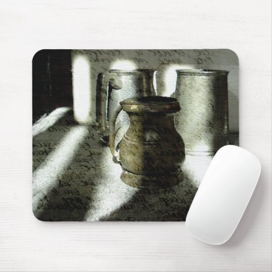 Kupfer- und Zinn-Tasse Mousepad (Mit Mouse)