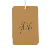 Kupfer von Montana mit Luftkühler für schwarze Flä Autolufterfrischer (Rückseite)