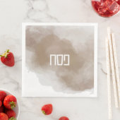 Kupfer Wasserfarbe Pesach Napkins Serviette (Beispiel)