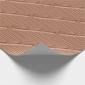 Kupfer zum 22. Hochzeitstag Geschenkpapier (Ecke)