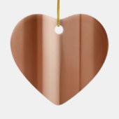Kupfer zum 22. Hochzeitstag Keramik Ornament (Hinten)