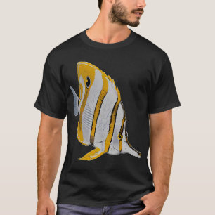 Kupferband-Schmetterlingsfisch T-Shirt