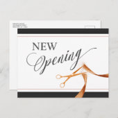 Kupferband und Schere - neue Einladung (Vorne/Hinten)