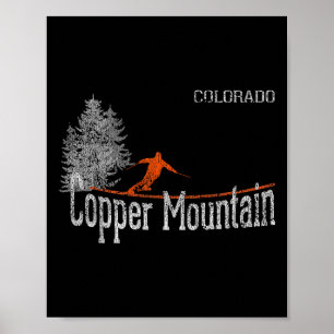Kupferberg Colorado im Stil der 1980er Jahre altes Poster