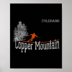 Kupferberg Colorado im Stil der 1980er Jahre, Vint Poster