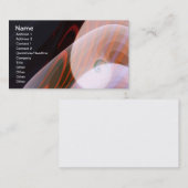 Kupferbergbau Fraktal Art Visitenkarte (Vorne/Hinten)