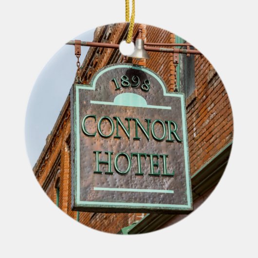 Kupferbergbau, Jerome, Arizona Keramik Ornament (Vorne)