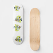 Kupferbinden-Schmetterlingsfisch Skateboard (Vorderseite)